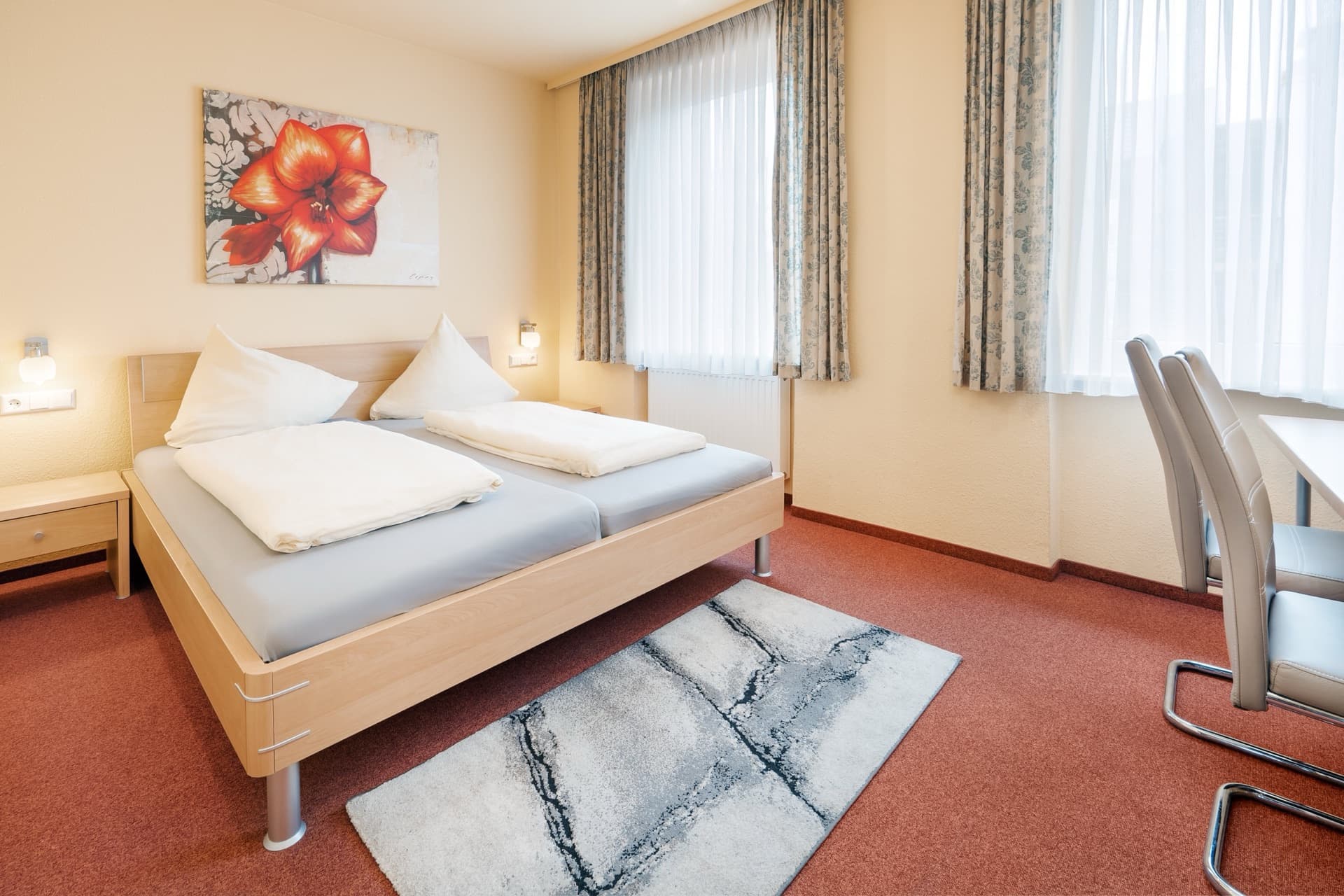 Doppelzimmer im Hotel Romäus