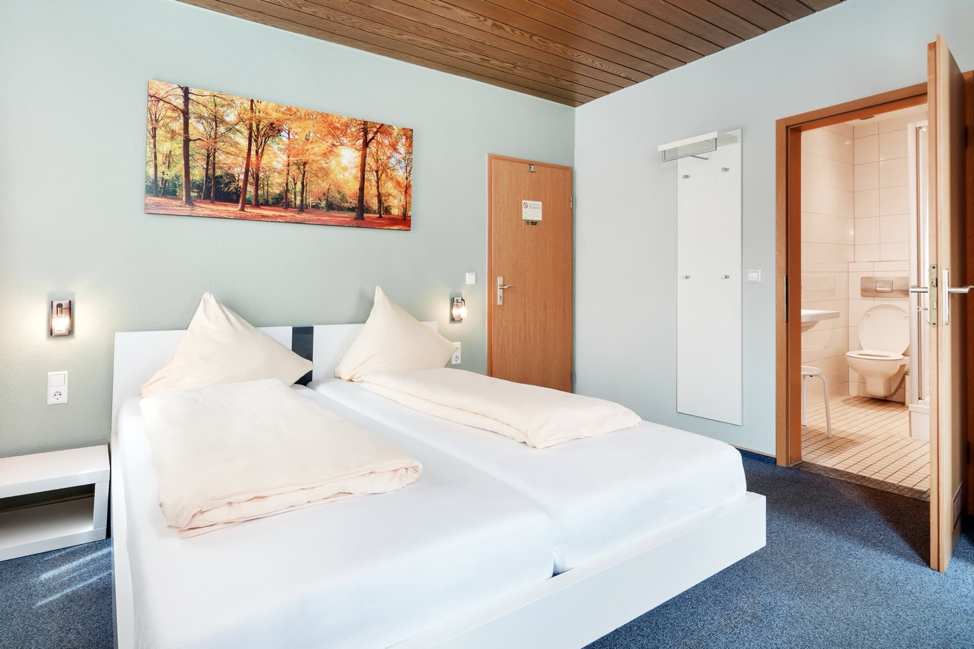 Comfort Doppelzimmer mit Blick ins eigene Bad
